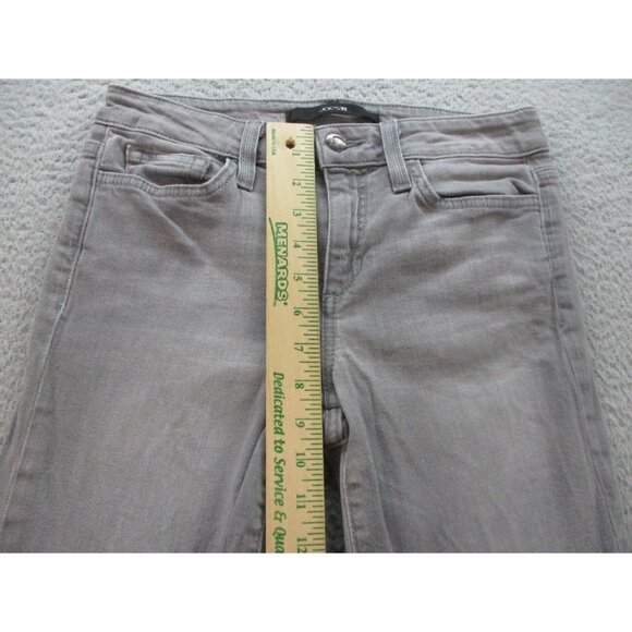 Joe's Jeans Women's Size 27 Gray Toothpick Skinny Leg Ankle Cotton Blend Denim - Picture 5 of 9